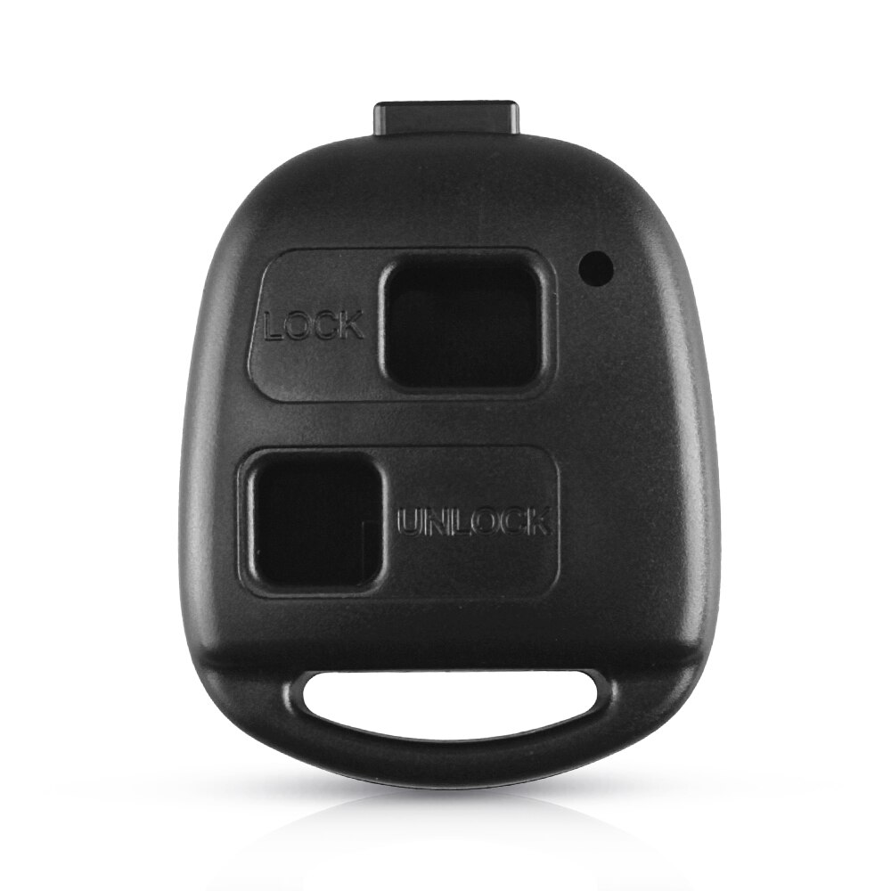 Dandkey 2/3 Button Remote Car Key Shell Case For Lexus RX300 ES300 LS400 Toyota RAV4 Land Cruiser YARIS CAMRY key shell No Blade: 2 Buttons / For Toyota