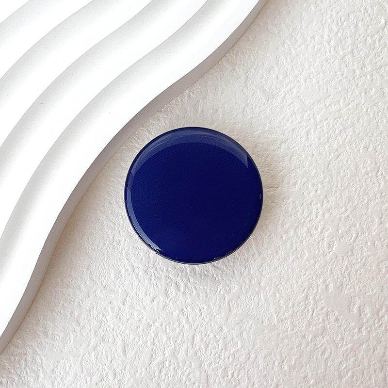 Popular Ins Korean style Macaron socket Phone Talk Grip Stretchable Folding Simple Phone Holder: Silver