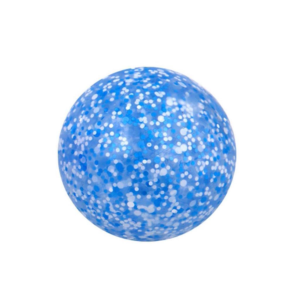 Die Neue Entlüftungs Ball Dekompression Kleine Spielzeug Tricky Lustige Langsam Rebound Ball Musik Erwachsenen Blase Prise Spielzeug Kinder N1F9: Blau