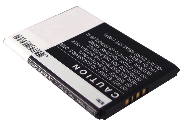 CS 1750mAh/6.48Wh battery for Alcatel AUTHORITY, One Touch 955,One Touch 960,OT-955,OT-960,OT-960C,CAB31Y0008C2,