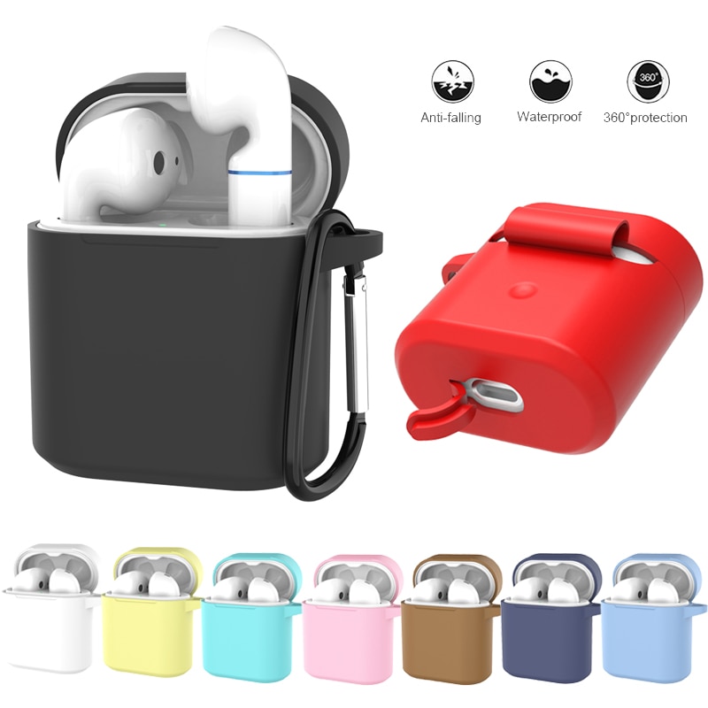 Für Honor FlyPods Silikon Kopfhörer Fall Für Honor FlyPods Pro Lade Box Anti-slip Schutzhüllen Für Huawei FreeBuds 2 Pro