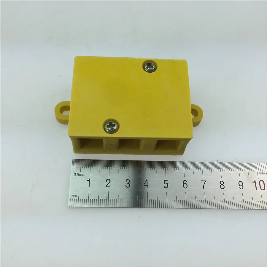 Electric Tricycle Bakelite Motor Terminal Junction Box High Temperature Wire Junction Box Junction Box Yellow,White,Green,Black: Ivory