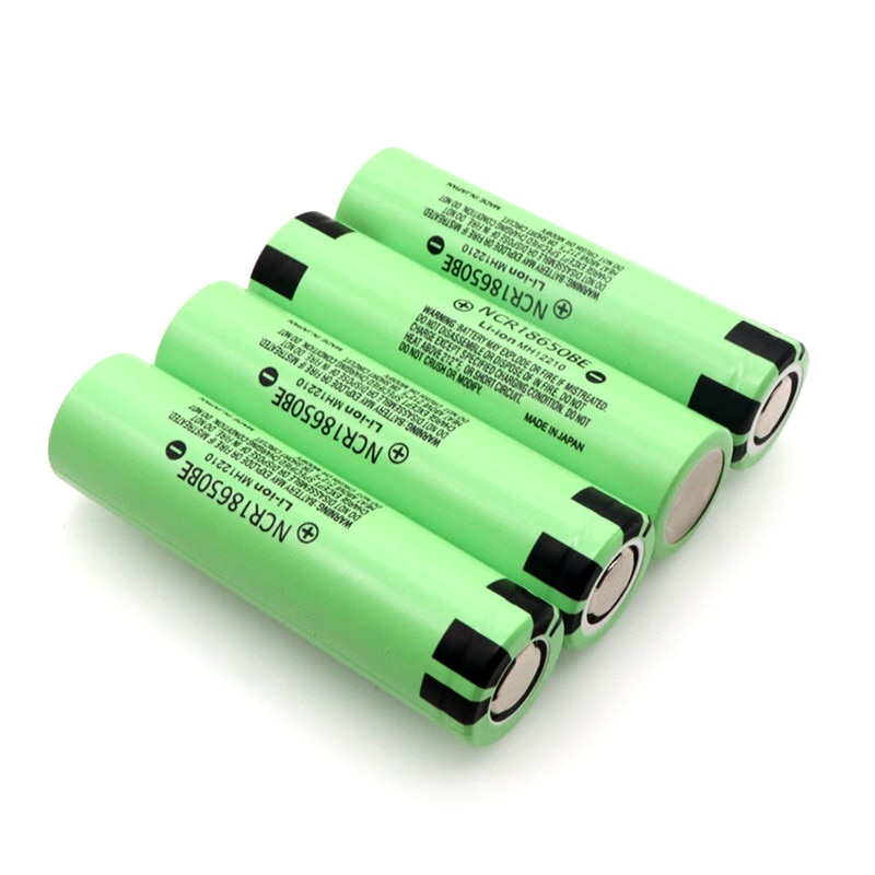 100% Original 18650 Battery NCR18650BE 3.7V 3200 mah 18650 Lithium Rechargeable Battery For Flashlight batteries