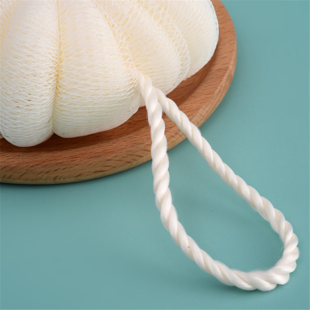 Bath Bubble Ball Exfoliating Scrubber Soft Shower Mesh Foaming Sponge Body Skin Cleaner Cleaning Tool Bathroom Accessories