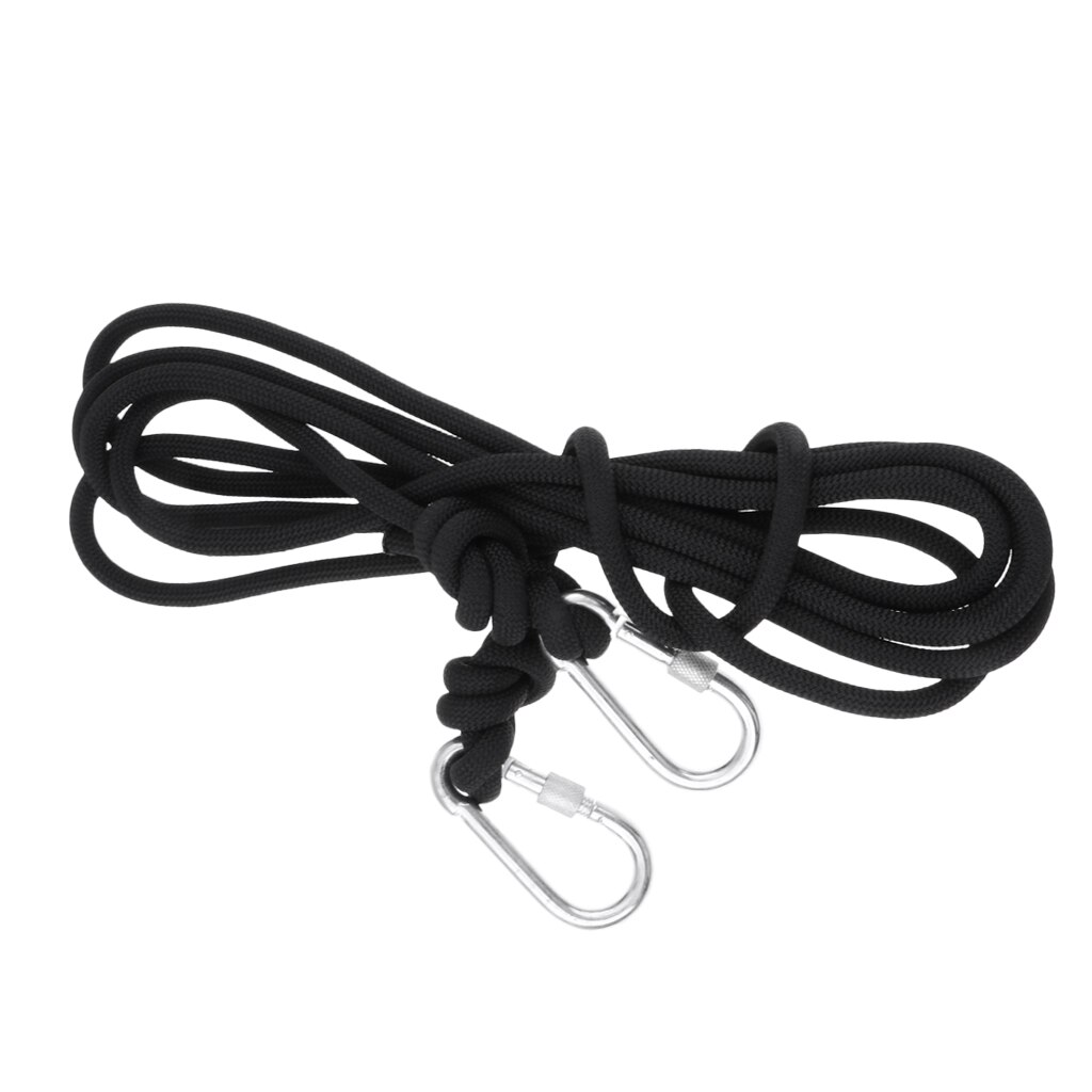 5M 10mm Outdoor Rock Climbing Rope Rappelling Safety Static Rope