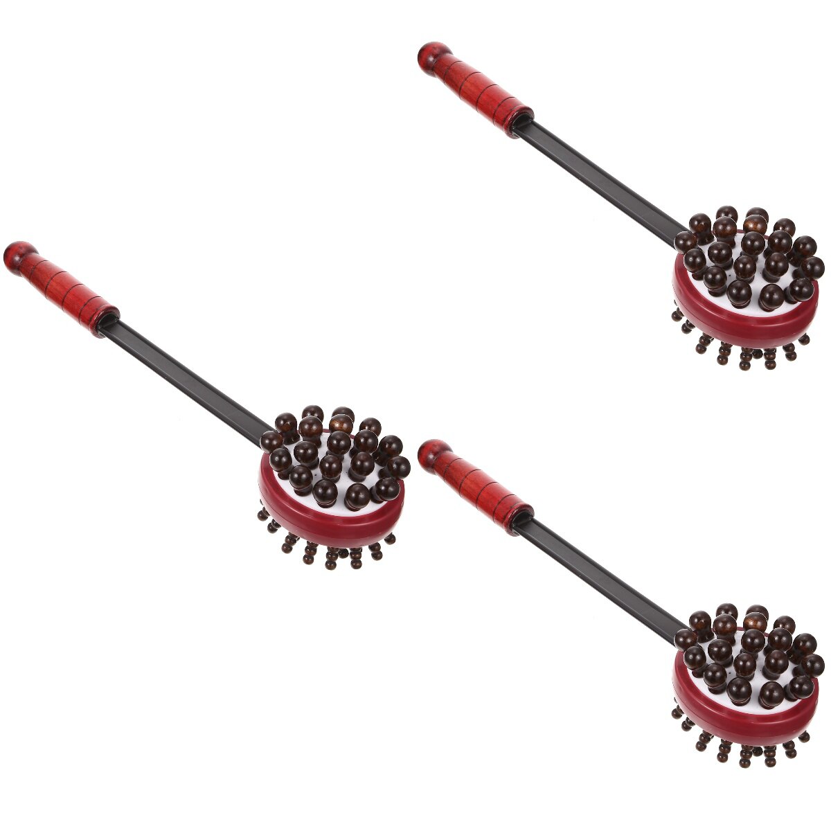 3pcs Body Hammer Bendable Knock Hammer Handheld Back Hammer Hammer