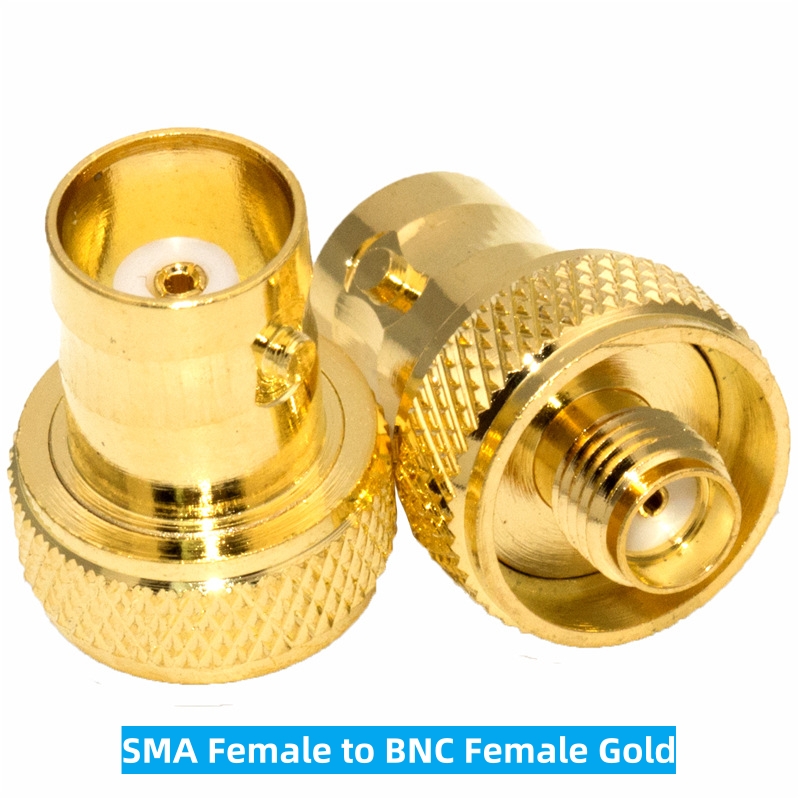 Black BNC Female to Sma Female Connector Adapter Antenna Adapters for Baofeng Radio UV-5R UV-5RA UV-5RB UV-5RC UV-5RD: Ivory