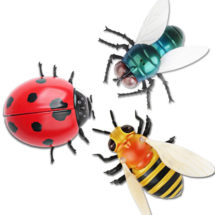 Funny Kids Rc Dier Fly Bee Lieveheersbeestje Insect Speelgoed Infrarood Afstandsbediening Realistische Huisvlieg Gadgets Electronicos Huisdieren Game Speelgoed