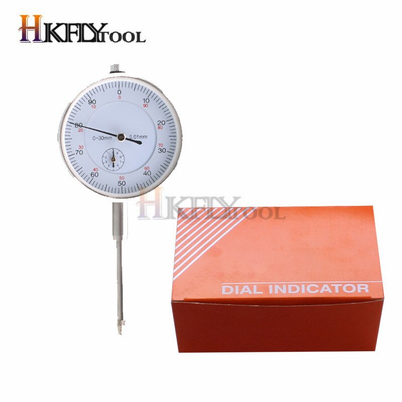 0-10mm 0-25mm 0-30mm 0,01mm Indicador de Dial, medidor, indicador preciso, instrumento de medida, calibrador de dial, micrómetro