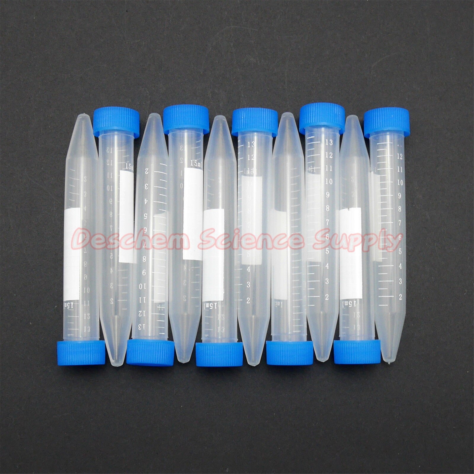 10pcs 13mL Plastic Centrifuge Test Tube Vial Conta... – Vicedeal