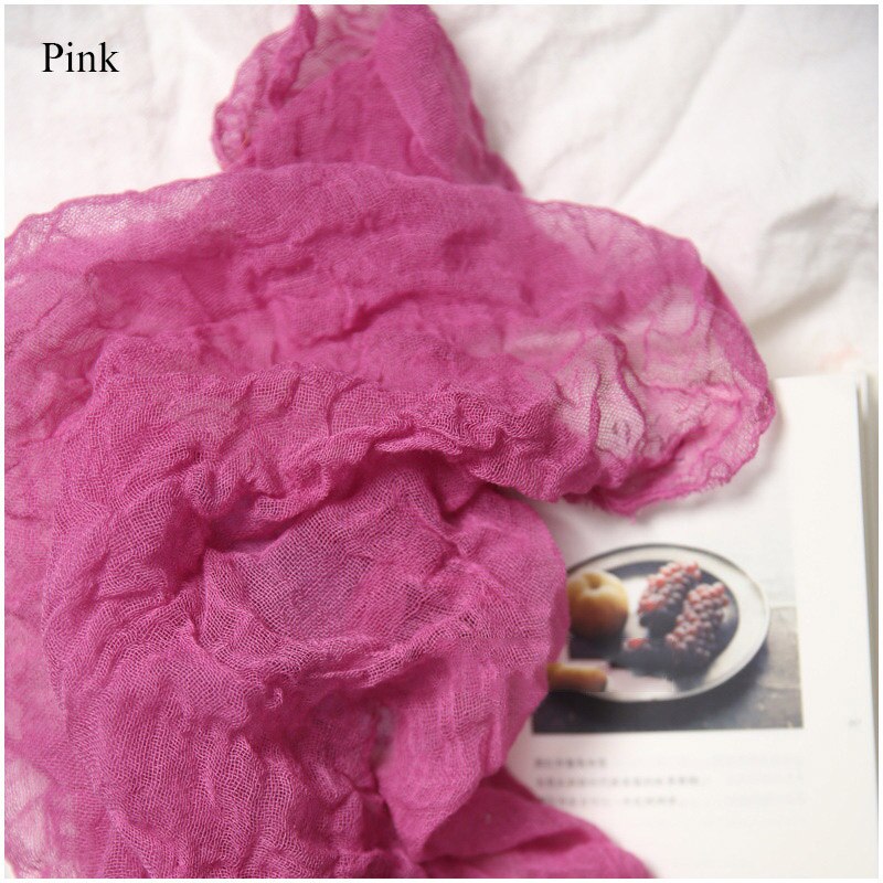 Ins fotografering baggrunde stof blød gaze til øl drikke frugt mad foto baggrund fotografi gør-det-selv-skydning lave scenerekvisitter: Fuchsia