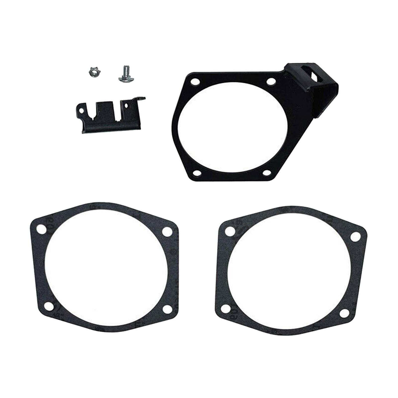 Throttle Cable Bracket Kit For Holley Hi-Ram LS Intake – Includes 36 Inch Cable, Stainless & Aluminum