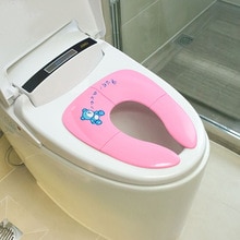 Baby Reizen Vouwen Potty Seat peuter draagbare Toilet Training seat kinderen urinoir kussen kinderen pot stoel pad/mat