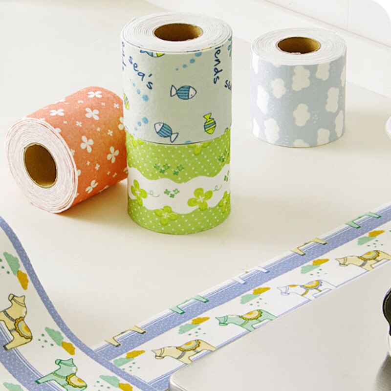 Multifunctionele Kit Tape Zelfklevende Hoek Waterdicht Stok Strip Voor Keuken Crack Reparatie Tape 8Cm X 2.8M Pw