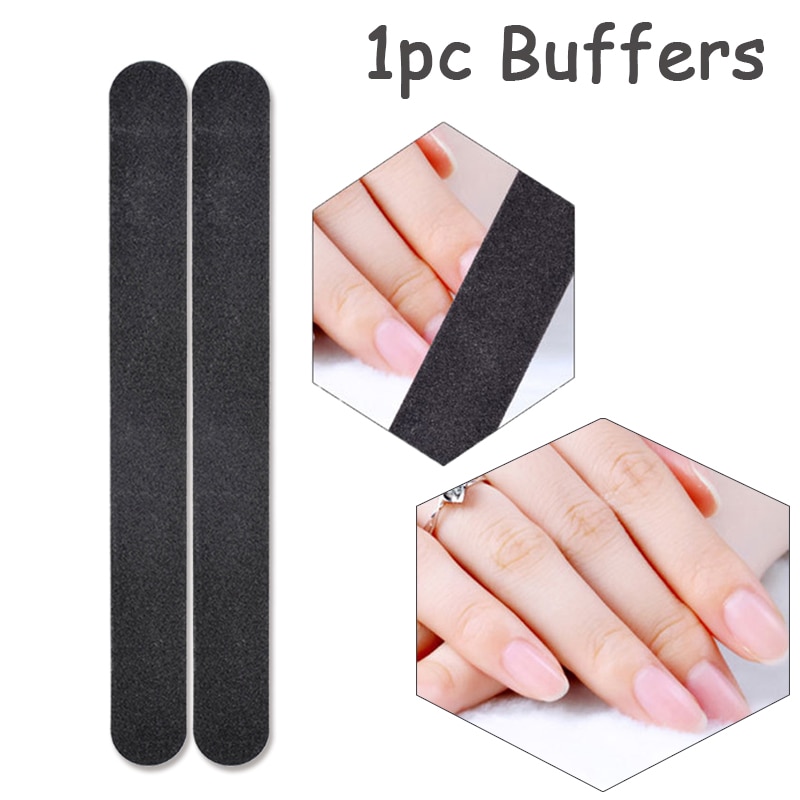Nail File Buffer Double Side Nail File Trimmer Buffer Polijsten Blok Nail Slijpen Strip Voor Professionele Of Thuis Nail Art tool
