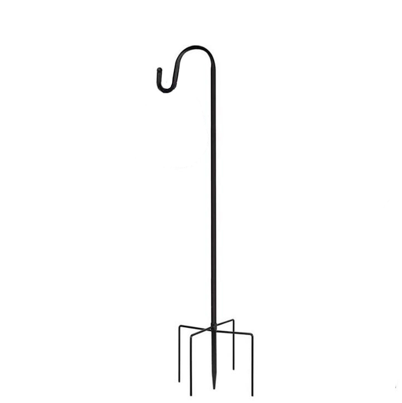 Lantaarn Plant Haak Binnenplaats Herder Haak Smeedijzeren Tuin Lamp Haak, Roest-Proof Grond Staaf, ijzer Tuin Straat Lamp Haak: D