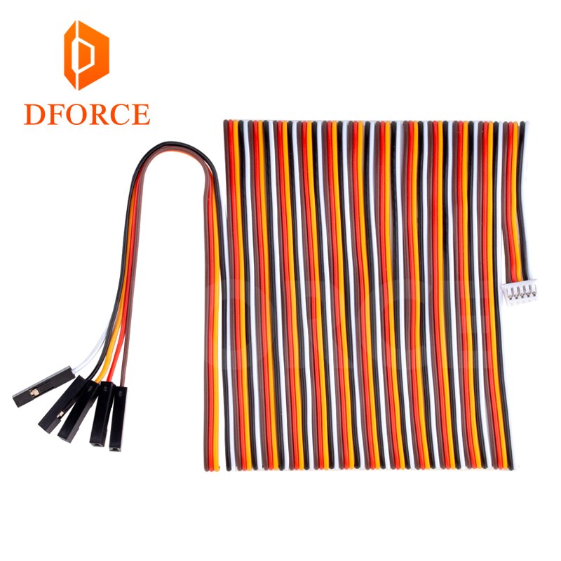Dforce 3d printer 3d touch 2 meter forlængerledninger tl-touch auto seng nivellering sensor forlængerledninger til ender 3 cr10: Default Title