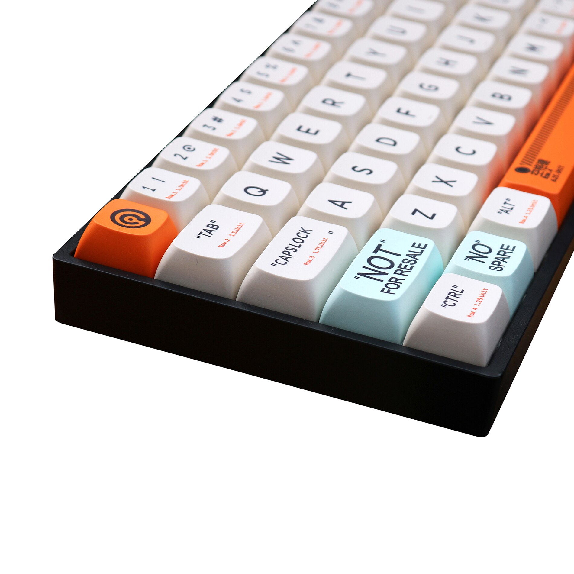 143 Keys/set Plastic Theme PBT Dye Subbed Key Caps For MX Switch Mechanical Keyboard XDA Profile Keycap For 68 84 96 980M