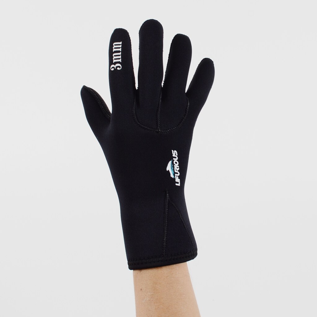 Guantes de neopreno de 3mm con dedos completos, para hacer kayak, natación, surf, buceo, S-XL elección