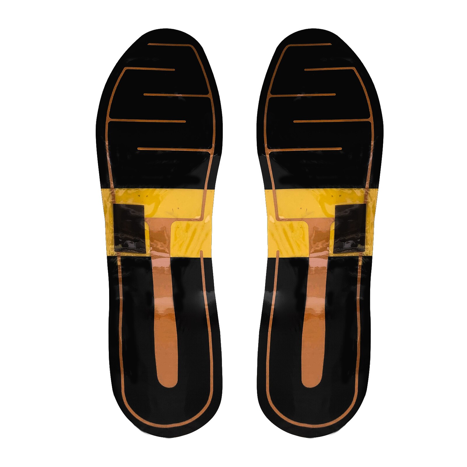 Heated Insoles Shoe Pad Flexible Waterproof Graphene Heating Sheet Winter Warmer Heating Pads Heated Shoes Sheet: Default Title