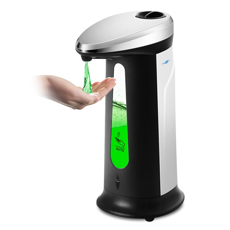 Zeepdispenser 400Ml Automatische Abs Intelligente Touchless Sensor Inductie Handwasmachine Voor Keuken Badkamer Apparatuur