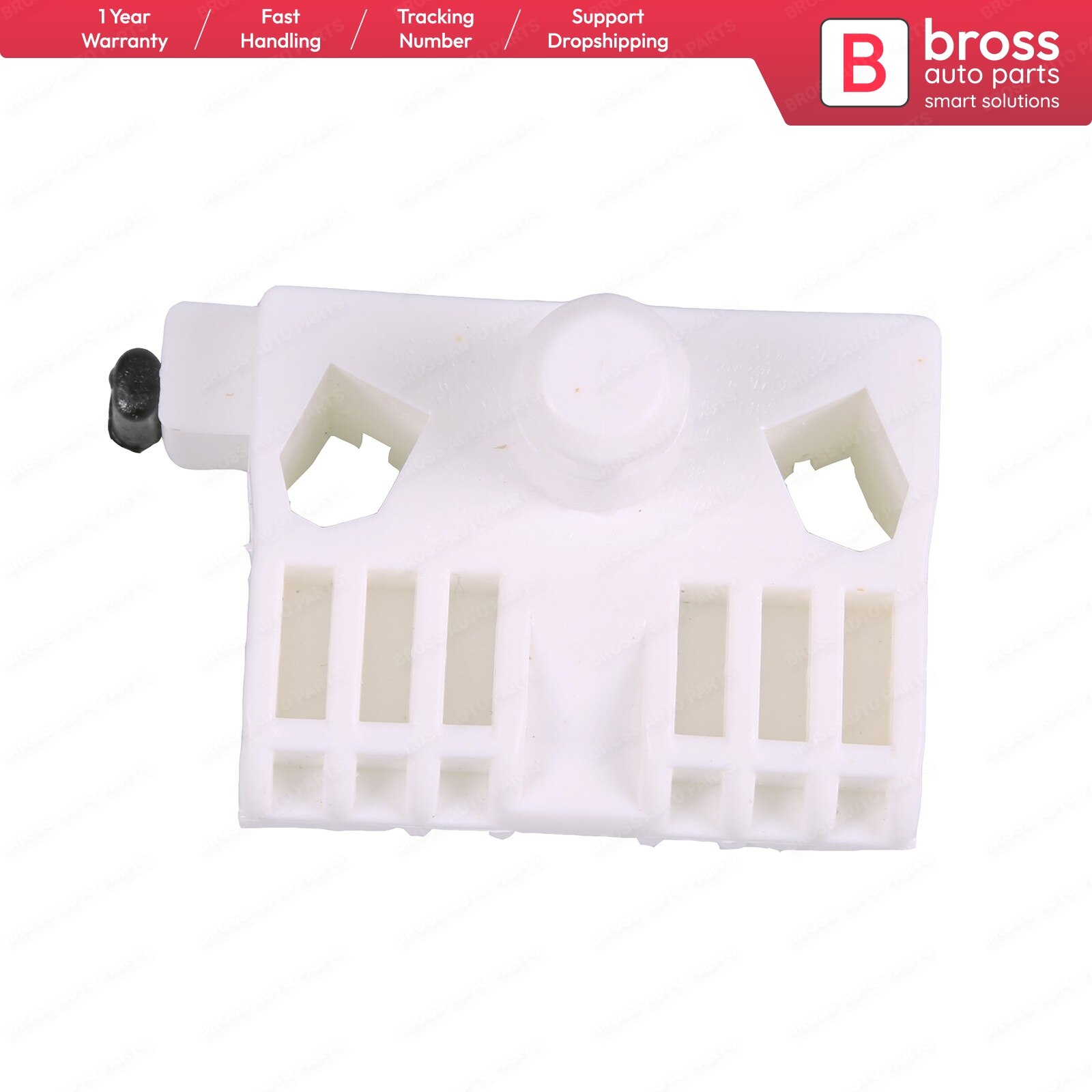 Bross Auto Parts BWR448 Electrical Power Window Regulator Clip Front; left for Renault Clio 3 Fast Shipment Made in Turkey