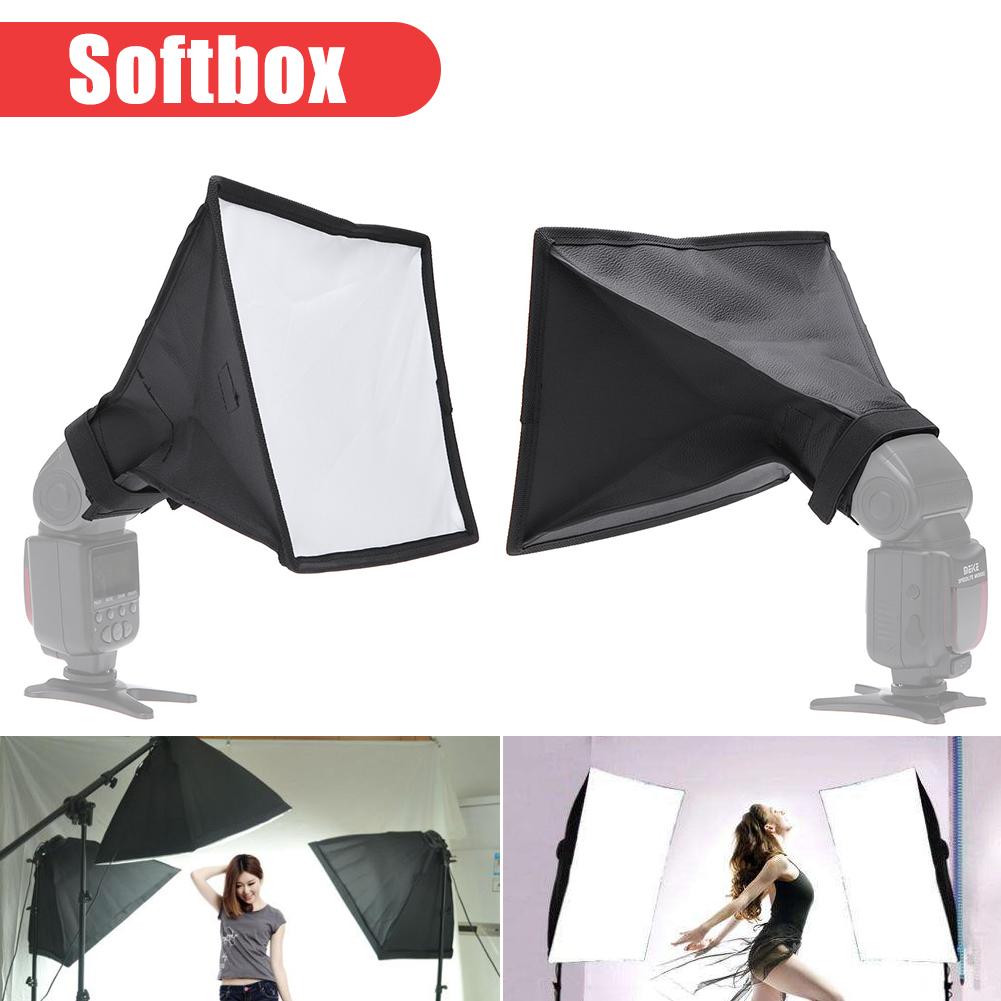 Caja de luz suave Universal para Flash, difusor de luz suave para fotografía, accesorios para cámara, 20x30cm