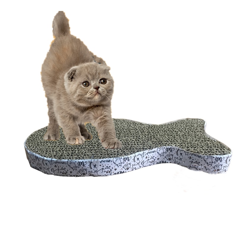 Huisdier Speelgoed Kat Scratch Pad Kat Gegolfd Pad Krassen Berichten Kitten Gegolfd Papier Pad Katten Slijpen Nail Schraper Mat
