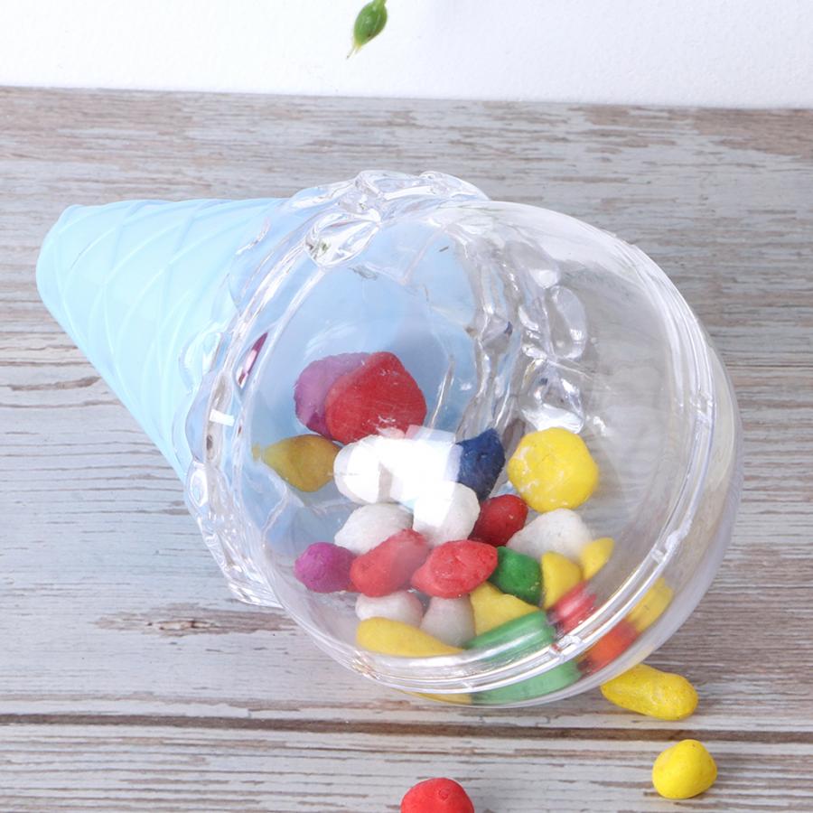 8 stk/sett plast godteri boks godteri oppbevaring beholder til bryllup jul baby bursdag boks godte boks til