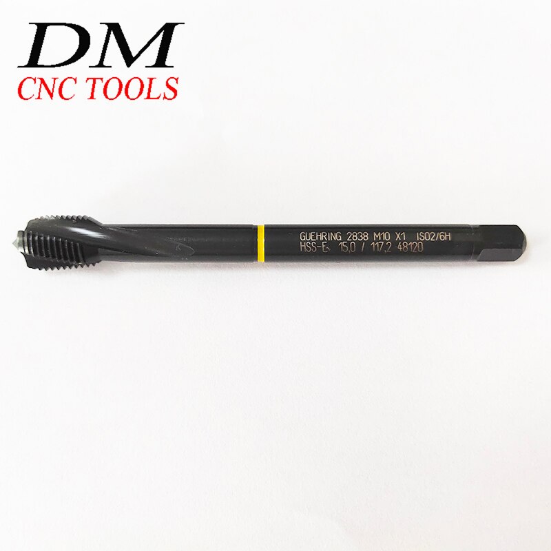 (1 pcs) 10x1 Metric HSS rechterhand Tap M10 x 1 mm Pitch tap