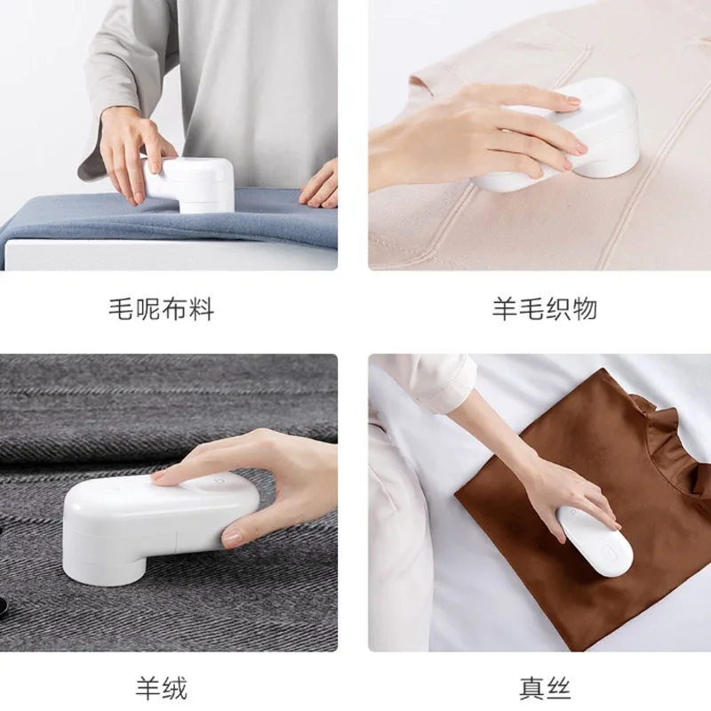 Originele Xiaomi Mijia 90 Minuten Werkende Efficiënte Reiniging Pluisverwijderaar Trimmer 0.35Mm Micro-Boog Mes Net 5-bladige Cycloonsnijder