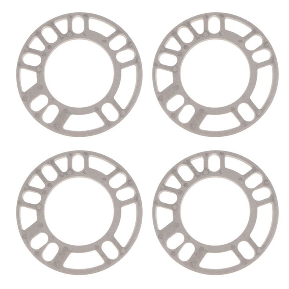 Arandela de rueda de cuña 4 Uds. Adaptador espaciador de rueda Universal de aluminio autoparte