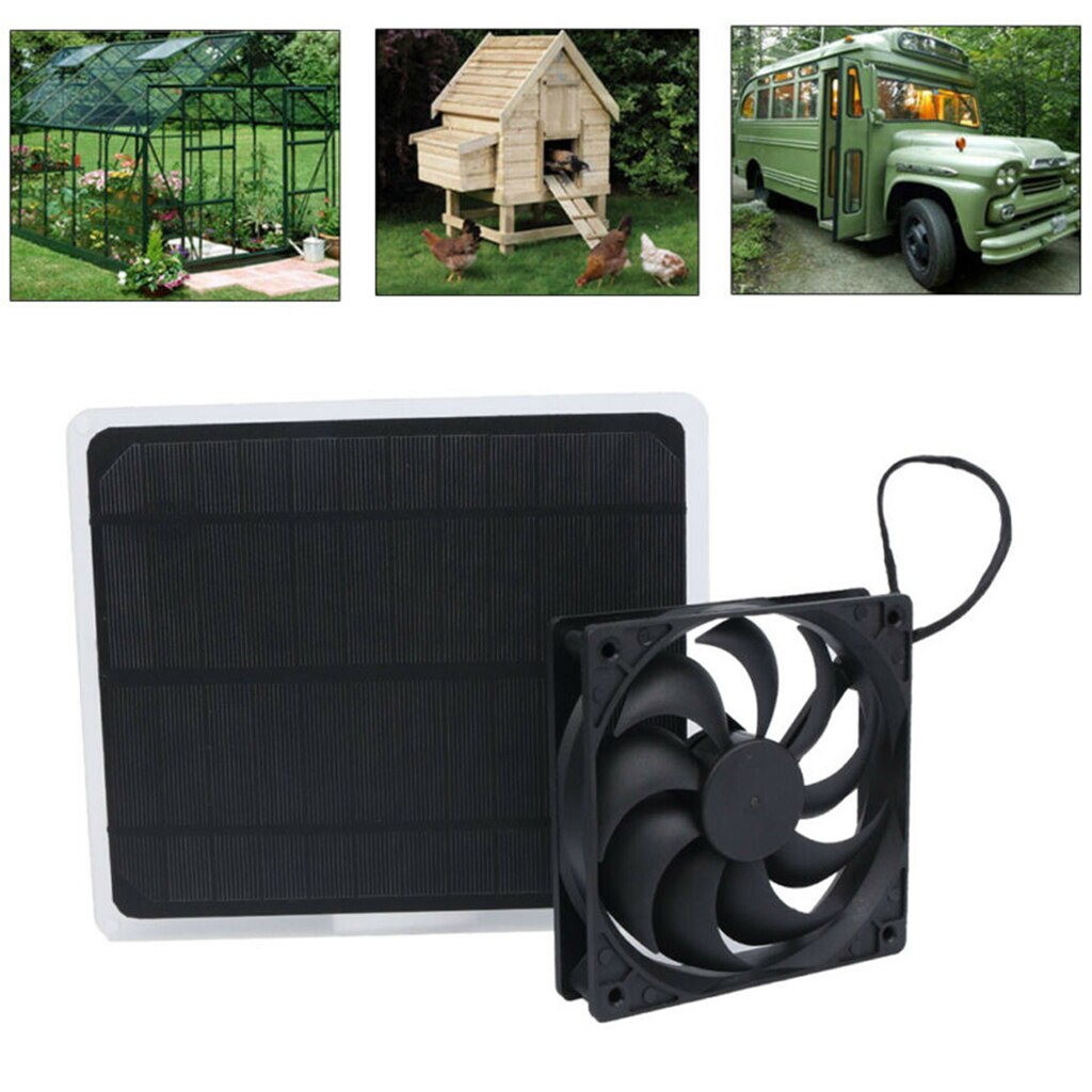 Solar Dachboden Ventilator 20W - Wasserdichter Lüfter Für Garten & Haus