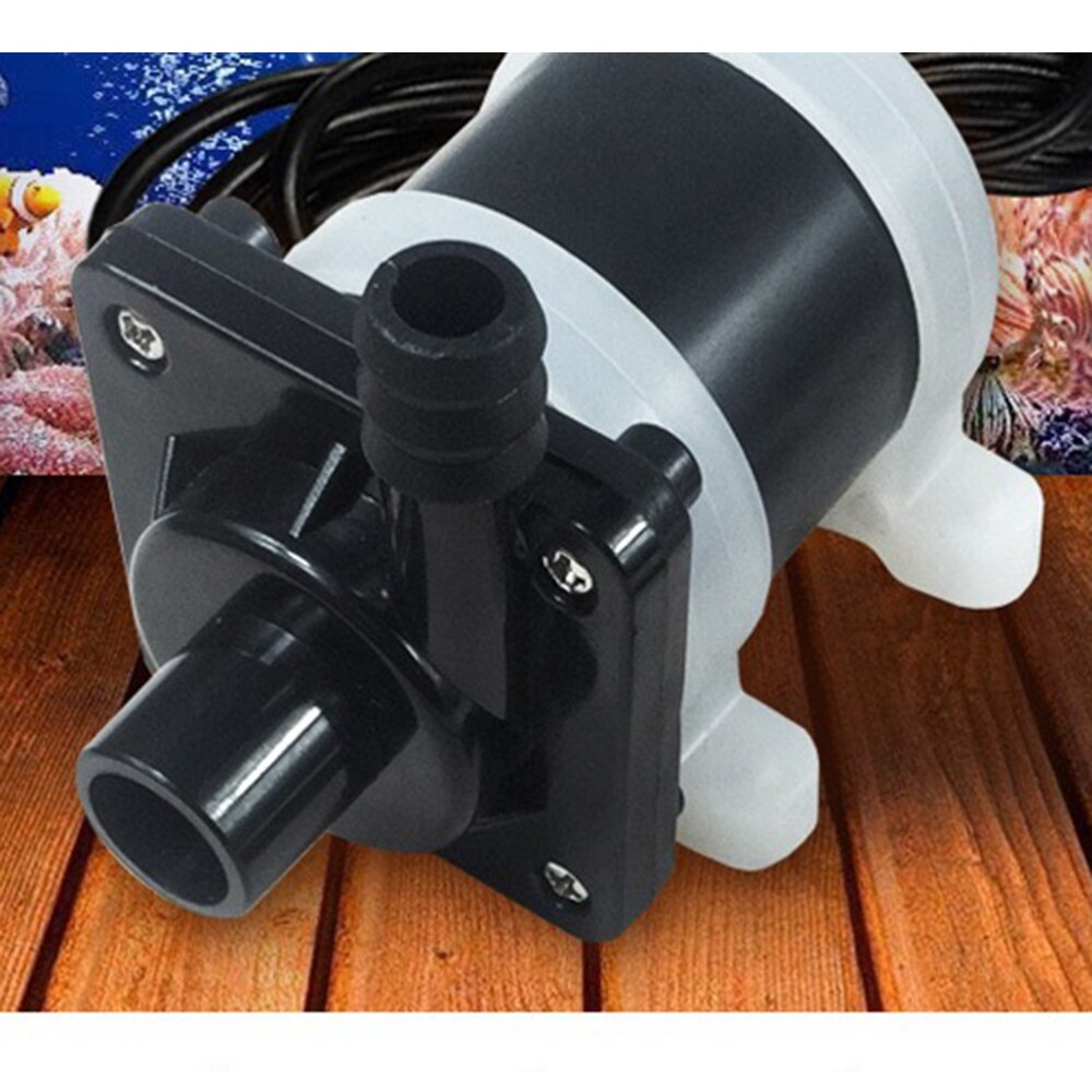 12-24V Brushless Solar DC Water Pump Circulating Pump Silent Aquarium Water Pump