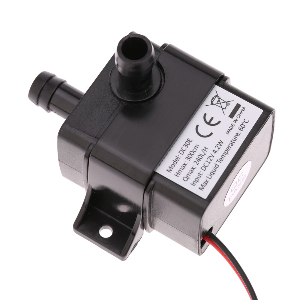 Anself Ultra-quiet Mini 12 V 4.2W Micro Brushless Water Oil Pump Waterproof Submersible Fountain Aquarium Circulating 240L/H