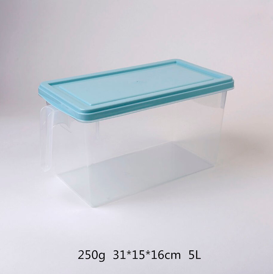 réfrigérateur alimentaire conteneurs de stockage avec couvercles cuisine stockage joint réservoir en plastique séparé légumes fruits frais boîte grand Ml: A4