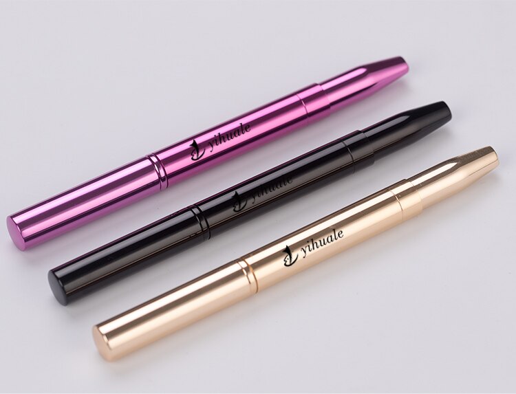 Yihuale 1Pcs Portable Schaalbare Double Headed Kleur Lip Liner Potlood Lippenstift Makeup Waterdicht Lipliner Pen Make-Up Set