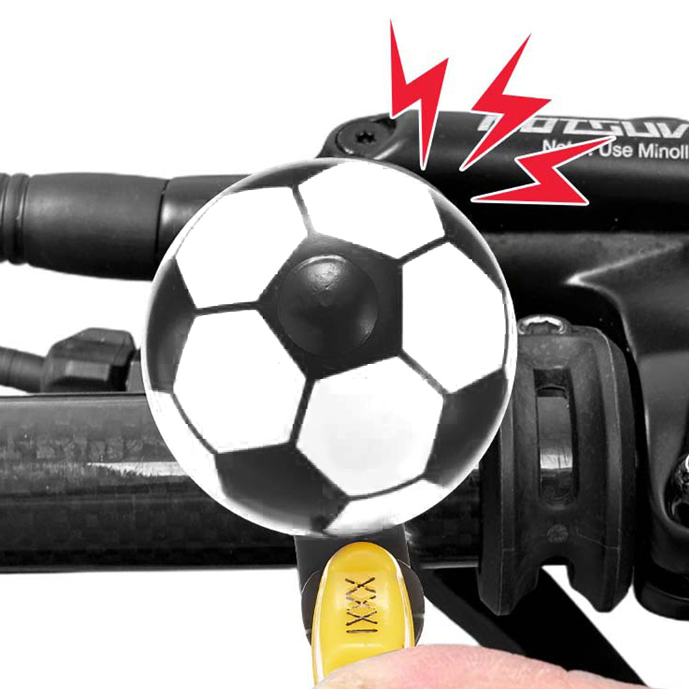 Fiets Kleine Bel Cartoon Voetbal Fietsen Bells voor Mooie Kinderen Stuurbel Fietstocht Mini Bel Alarm Fietsaccessoires
