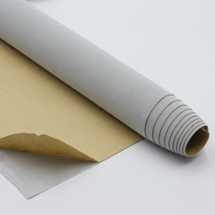Auto-interieur hemelbekleding stof zelfklevend gaas autodak materiaal reparatie patches voor auto bekleding trim DIY ambachtelijke renovatie: 21X14cm / GRIJS
