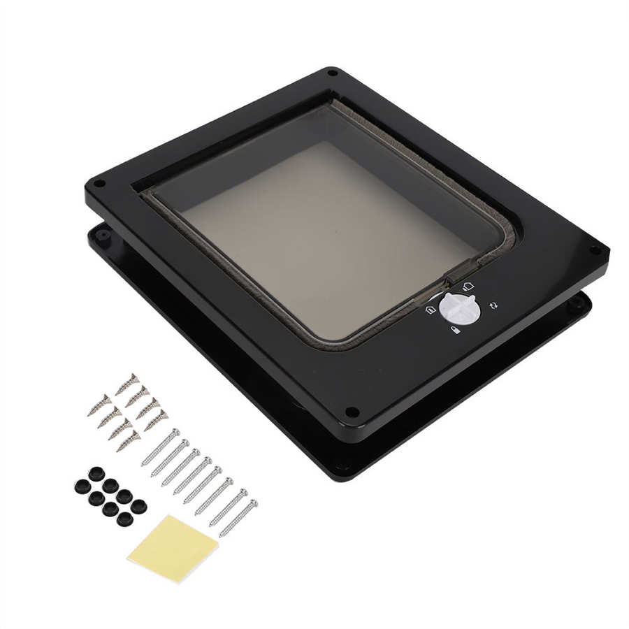 Pet Door Intelligent Control Door Lockable Pet Door Dog for Cat