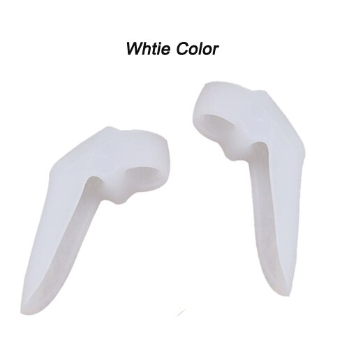 Séqueau enfant Hallux Valgus protecteur chevauchement orteils correcteur pour enfants grand orteil séparateur pouce Bunion protecteur pour enfants: White Color(child)
