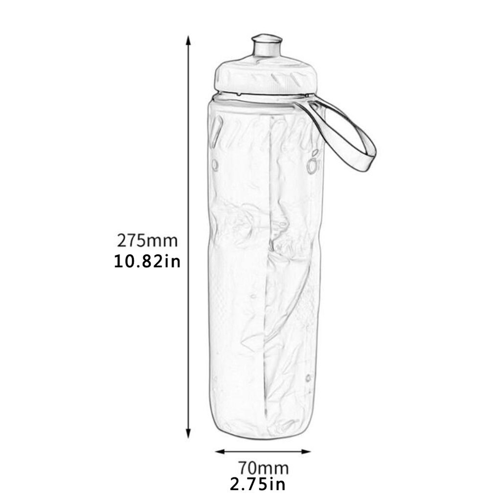 Draagbare Lekvrij Buitensporten Fles 700Ml Eiwit Shaker Capaciteit Fiets Squeeze Water Fles Duurzaam Fietsen