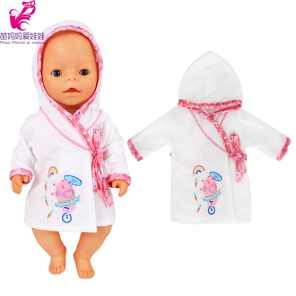 40cm reborn baby docka kläder kanin overall för 40cm docka jumpsuit nenuco y su hermanita 18 tum flick docka kläder: A8