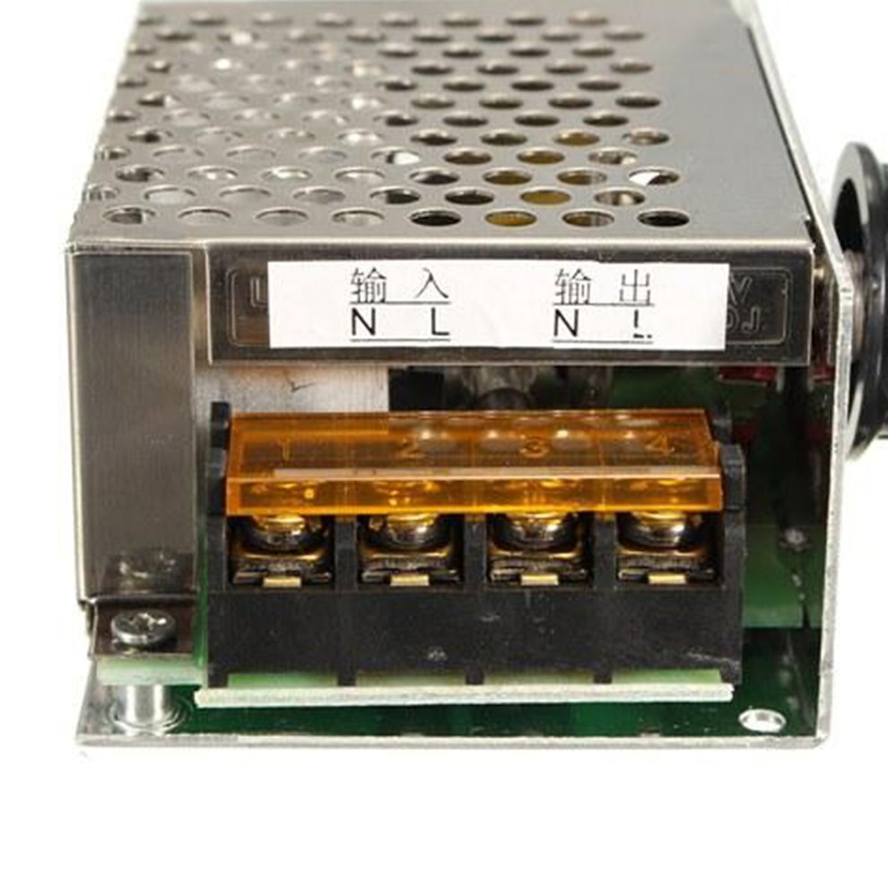 Ac 220v 4000w scr spänningsregulator dimmer elektronisk motorvarvtalsregulator