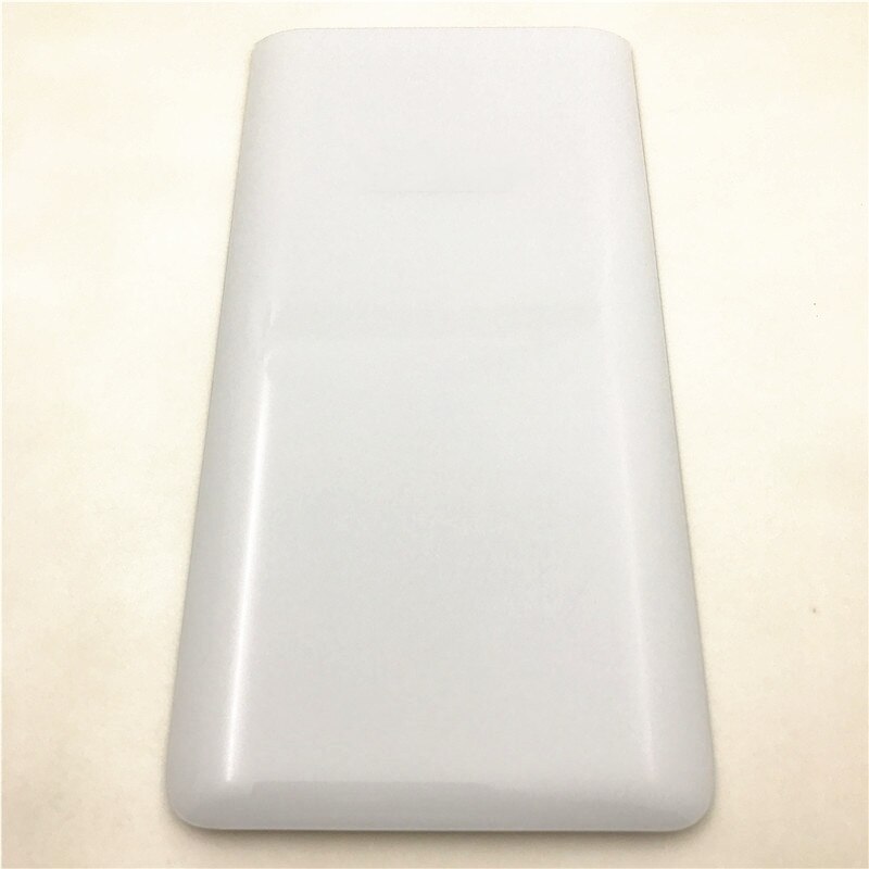 Per Samsung Galaxy A80 A805F coperchio batteria posteriore coperchio alloggiamento vetro sportello posteriore custodia per Samsung A80 coperchio batteria: White