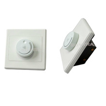 220V 10A Dimmer Light Switch Aanpassing Verlichting Controle Plafond Ventilatorsnelheid Schakelaar Muur Knop Dimmer