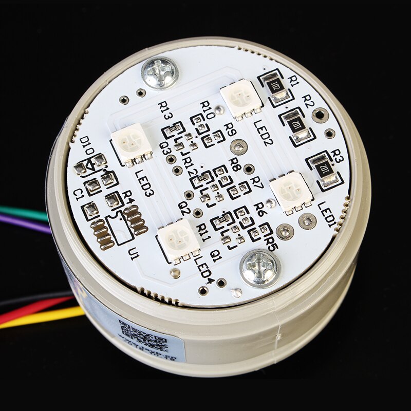 3 Kleuren Strobe Signaal Waarschuwingslampje LTA5002TJ 12V 24V Indicator Light Led Lamp Kleine Knipperlicht Security Alarm zoemer Lamp