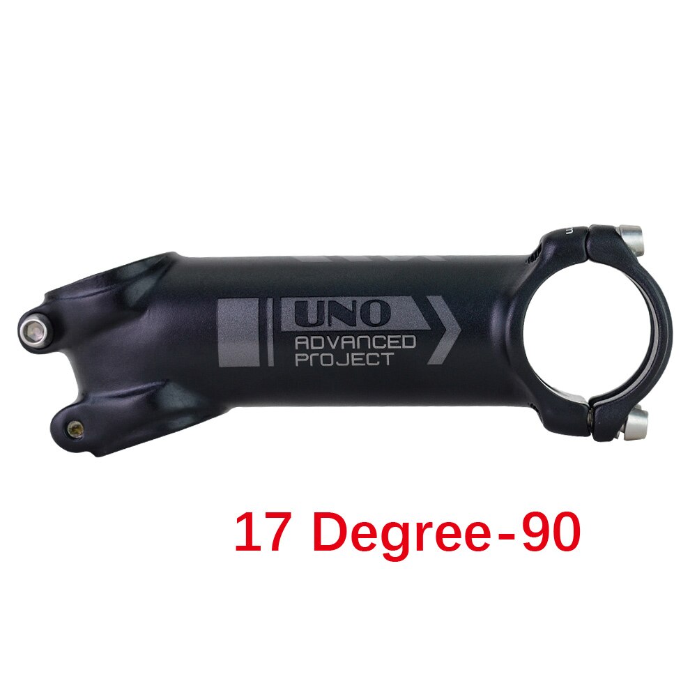 UNO 7 Bike Stem Kalloy Ultralight -7 17 Degree MTB Road Alu 7050 31.8mm 60 70 80mm 90 100 110 120 130mm Bicycle Stem King Alloy: 17 degree 100mm