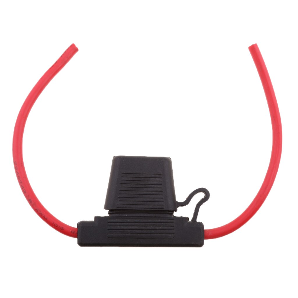 1 Set Waterproof Car Boat 18 Gauge In-Line Fuse Holder and 60A MAXI Blade Fuse