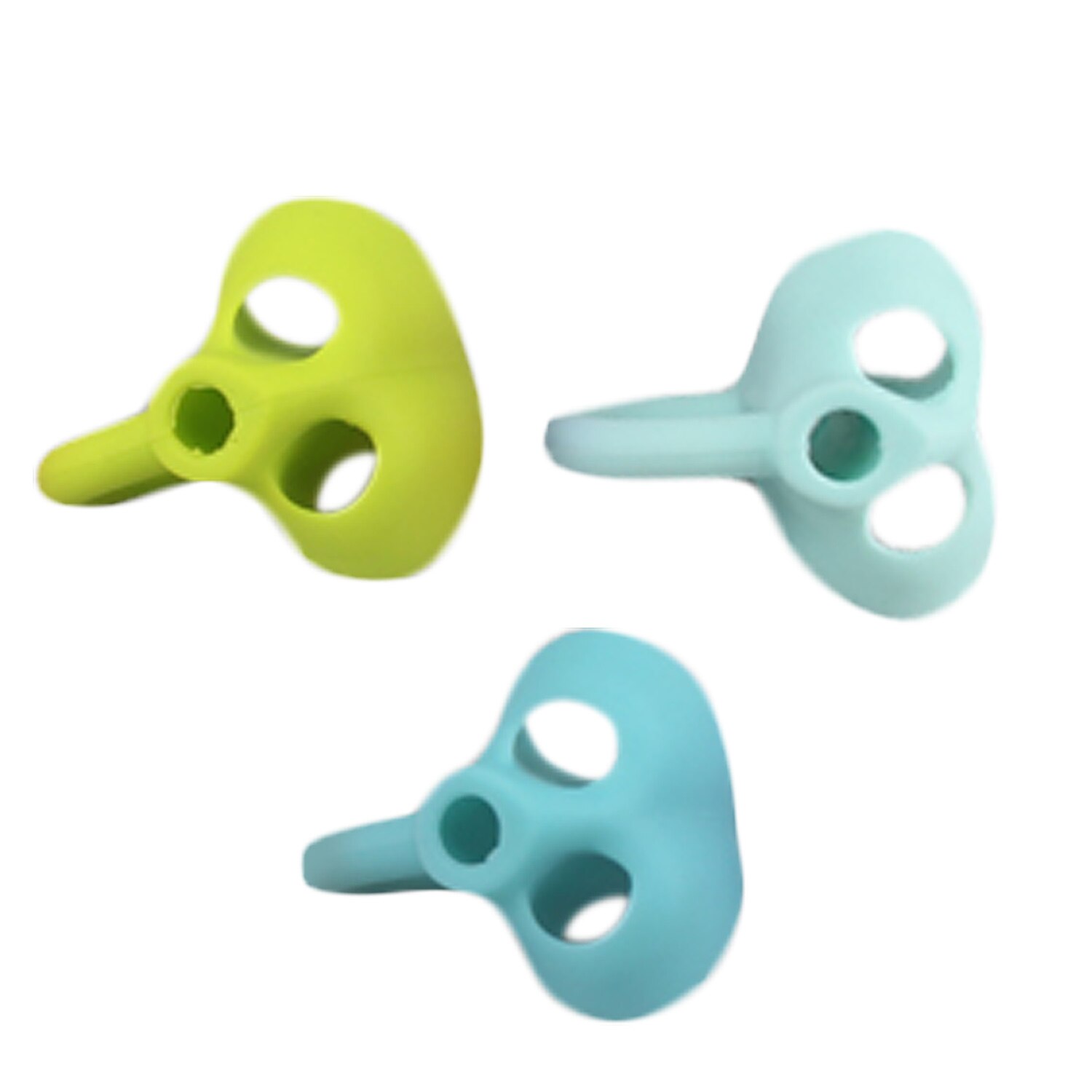 3 PCS Pencil Grips Writing Aid Grip Trainer Posture Correction Finger Grip for Kids Preschoolers Children Adults Special Needs